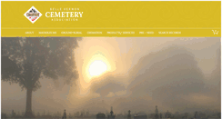 Desktop Screenshot of bellevernoncemetery.com